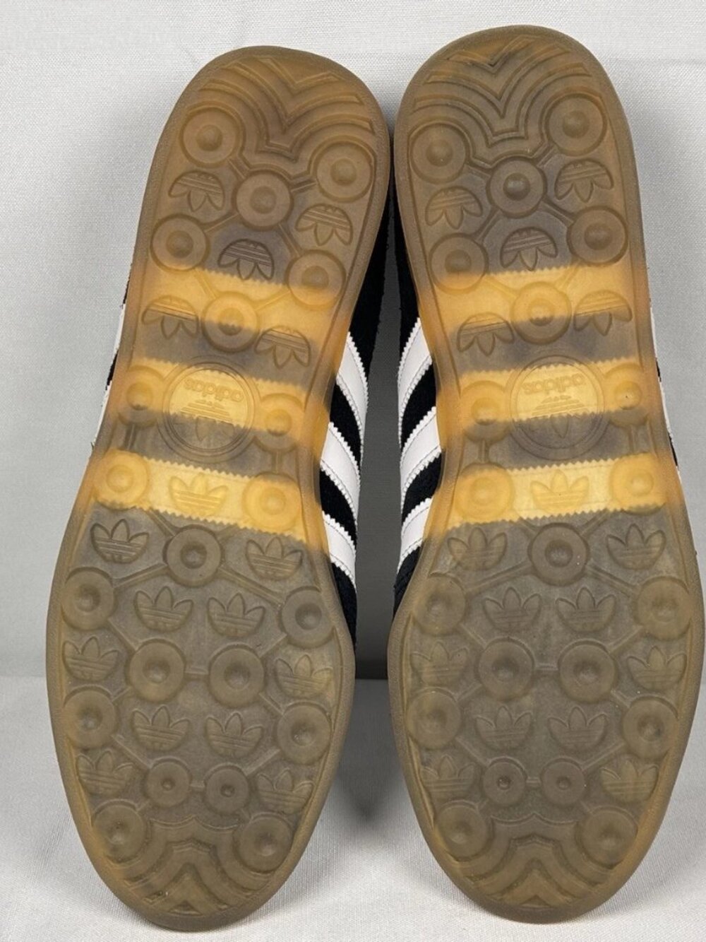 adidas Originals Gazelle Black White Gum Athletic Shoes - Picture 5 of 15
